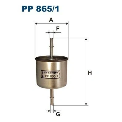Afbeelding van Filtron Brandstoffilter PP 865/1