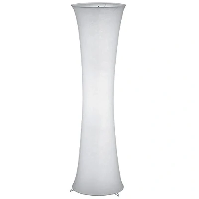 Afbeelding van REALITY Leuchten FL Actros Staande lamp E27 2 lichts 120 cm hoog Wit