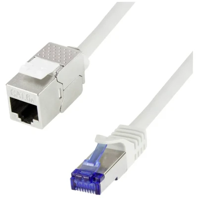 Afbeelding van LogiLink CC5102S RJ45 Netwerkkabel, patchkabel CAT 6A S/FTP 15 m Grijs Snagless 1 stuk(s)