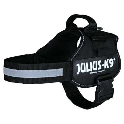Afbeelding van Julius K9 Powerharness Zwart Hondenharnas 71 96x5.0 cm