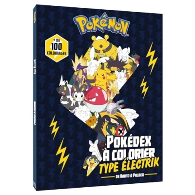 Afbeelding van POKEDEX A COLORIER POKEMON ELECTRIK