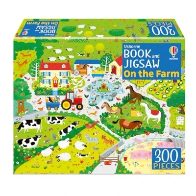 Afbeelding van Usborne Book and Jigsaw On the Farm