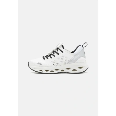 Afbeelding van Steve Madden Surge Sneakers laag, Dames, Maat: 38, White/silver Textiel/ synthetisch