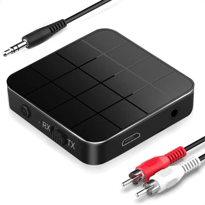 Afbeelding van Strex Bluetooth Transmitter &amp; Receiver 2 in 1 BT 5.0 3.5MM AUX / RCA Zender Ontvanger
