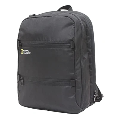 Afbeelding van National Geographic Laptop Rugzak / Rugtas Schooltas 15 inch Transform N13211 Zwart