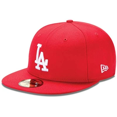 Afbeelding van New Era Los Angeles Dodgers 59fifty Cap Mlb Basic Red/White 7 56cm