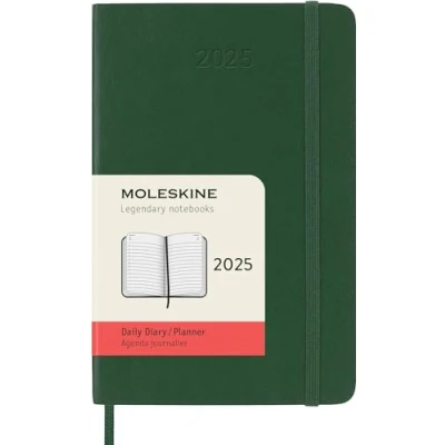 Afbeelding van Moleskine 12 Maanden Agenda 2025 Dagelijks Pocket Zachte Kaft Zwart