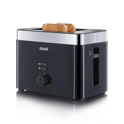 Afbeelding van Graef Toaster To 62 Zwart