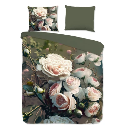 Afbeelding van Pure Dekbedovertrek &quot;&quot; Groen (200x200/220 cm) Microfiber