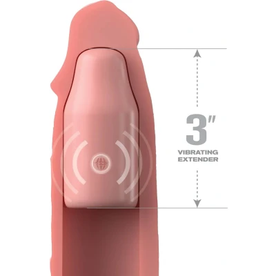 Afbeelding van Pipedreams Sleeve 22,86 Cm + 7,62 Plug Remote Skin