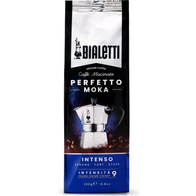 Afbeelding van Bialetti Perfetto Moka Intenso gemalen koffie 250 gram