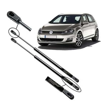 Afbeelding van Ramor Strutz 2 Gasveren Achterklep Compatibel met VW Golf Mk 7 Hatchback 2012 2019. Vervanging voor 5G0823359A, 5G0823359