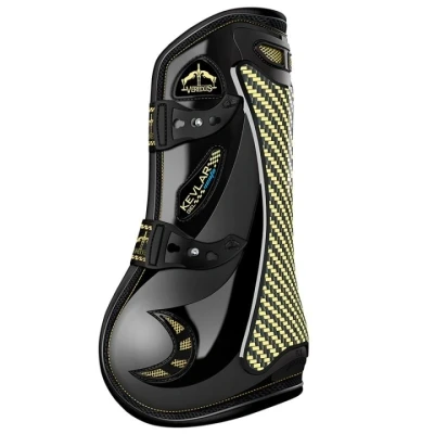 Afbeelding van Veredus Peesbeschermers Kevlar Gel Vento Front Zwart M