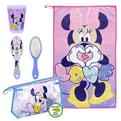 Afbeelding van Minnie Mouse Reisset toilettas Always wins 8427934538348