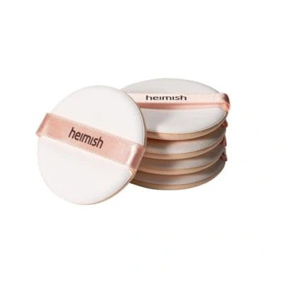 Afbeelding van heimish Artless Rubycell Puff zachte spons voor foundation, schuin design, onberispelijke make up, nat en droog gebruik, 5 stuks