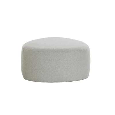 Afbeelding van Liberia poef 68x68x35 cm beige