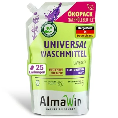 Afbeelding van AlmaWin Wasmiddel Universeel Lavendel 1,5L