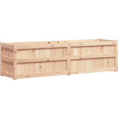 Afbeelding van Plantenbak 180x50x50 cm massief grenenhout