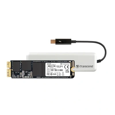 Afbeelding van Transcend JetDrive 825 (480 GB), Externe SSD, Zilver