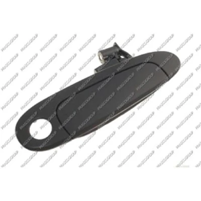 Afbeelding van PRASCO TY3208001 Deurgrepen Buiten, Rechts voor Zwart Glad TOYOTA: Yaris I Hatchback