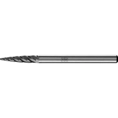 Afbeelding van PFERD 21222663 Freesstift Spitsboog Lengte 43 mm Afmeting, Ø 3 Werklengte 13 Schachtdiameter