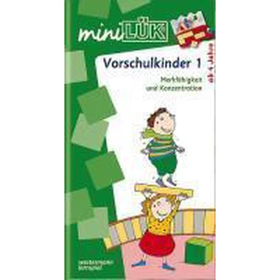 Afbeelding van miniLÜK. Vorschulkinder 1