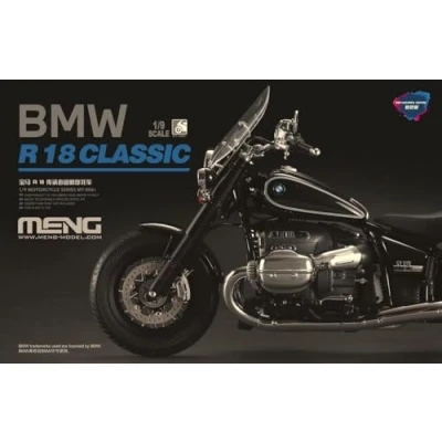 Afbeelding van 1:9 MENG MT006S BMW R18 Classic Motorfiets Pre Colored Versie! Plastic Modelbouwpakket