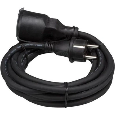 Afbeelding van Rubber verlengkabel 5 m 3G1.5