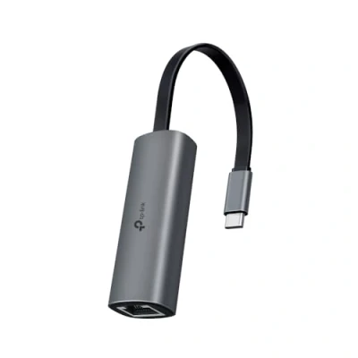 Afbeelding van TP Link 2,5 G USB C LAN adapter RJ45 2500 Mbps Ethernet compatibel met Windows, Mac OS, iPadOS, Chrome Linux OS en iOS, opvouwbaar, UE302C