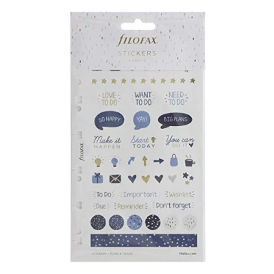 Afbeelding van FILOFAX STICKERS INDIGO