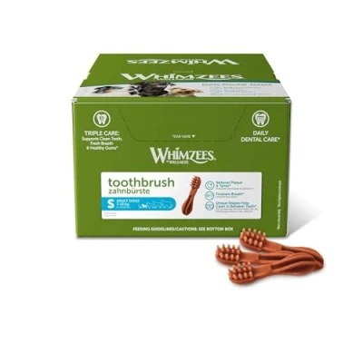 Afbeelding van Whimzees Tandenborstel Star Bulk 8,6 CM S (150 stuks) (407563)