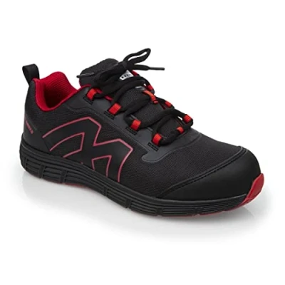 Afbeelding van Slipbuster Footwear BB421 Mesh veiligheidsschoenen, zwart.