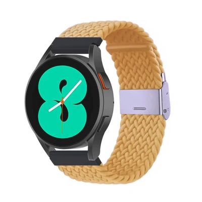 Afbeelding van Braided nylon bandje Geel Xiaomi Mi Watch / S1 Pro Active S2