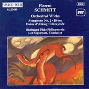 Afbeelding van Schmitt: Symphony no 2, etc / Segerstam, Rheilnand Pfalz PO