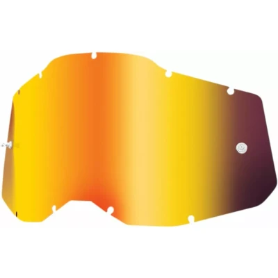 Afbeelding van 100% Racecraft 2 / Accuri Strata Lens Spiegel Rood