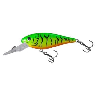 Afbeelding van Salmo Rattlin&#039; Executor SDR Crankbait 5cm (5.5g) Clear Green Tiger Plug