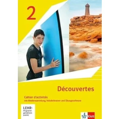 Afbeelding van Découvertes 2. Ausgabe 1. oder Fremdsprache. Cahier d&#039;activités mit Mediensammlung, Vokabeltrainer und Übungssoftware Lernjahr