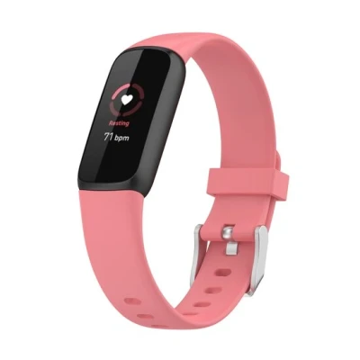 Afbeelding van Fitbit Luxe Sportbandje met gesp Maat: Small Roze