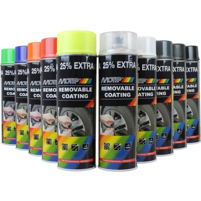 Afbeelding van Motip removable coating 500 ml, carbon
