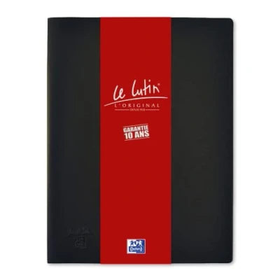 Afbeelding van ELBA LUTIN PROT DOC PVC A4 80P NOIR