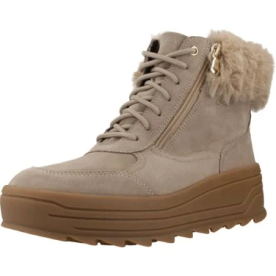 Afbeelding van Geox D Milleiny B Abx Enkellaarzen voor dames, Taupe