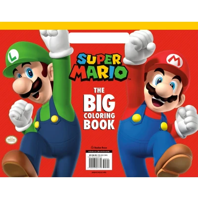 Afbeelding van Super Mario The Big Coloring Book Nintendo