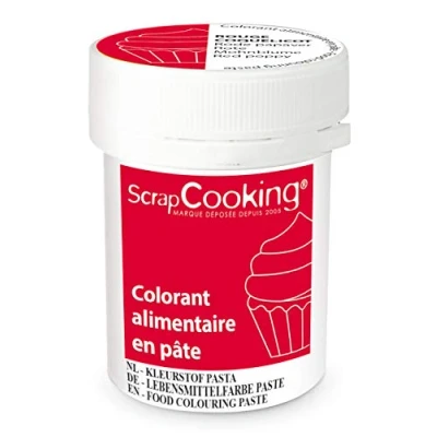 Afbeelding van SCRAP COOKING Papaver kleurstof, rood, 20 g