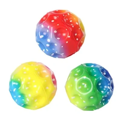 Afbeelding van Gametime Super Regenboog Stuiterbal, 7cm
