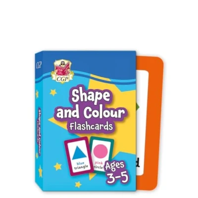 Afbeelding van CGP Reception Activity Books and Cards Shape &amp; Colour Flashcards for Ages 3 5