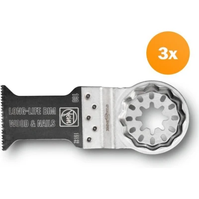 Afbeelding van Fein 63502160220 E Cut Long Life Bimetaal Invalzaagblad 35 mm 3 stuk(s)