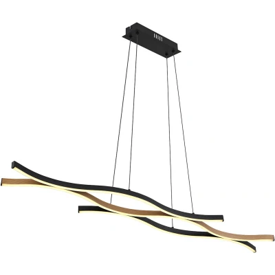 Afbeelding van Globo hanglamp Geronimo zwart metaal 67206HW