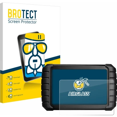Afbeelding van BROTECT Screenprotector voor iCarsoft CR Max BT (2024) Folie Beschermfolie Beschermglas transparant