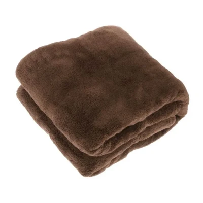 Afbeelding van Unique Living Justin plaid 150x200cm bison brown