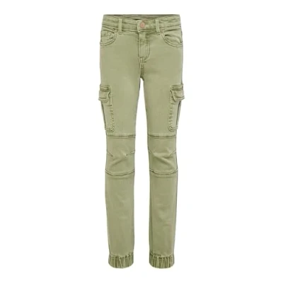 Afbeelding van Kids ONLY Jeans Tapered Fit voor kinderen, Maat: 122, Oil green
